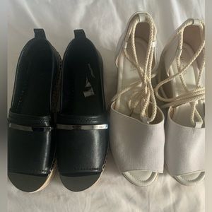 Like New DKNY and MICHAEL KORS Wedges